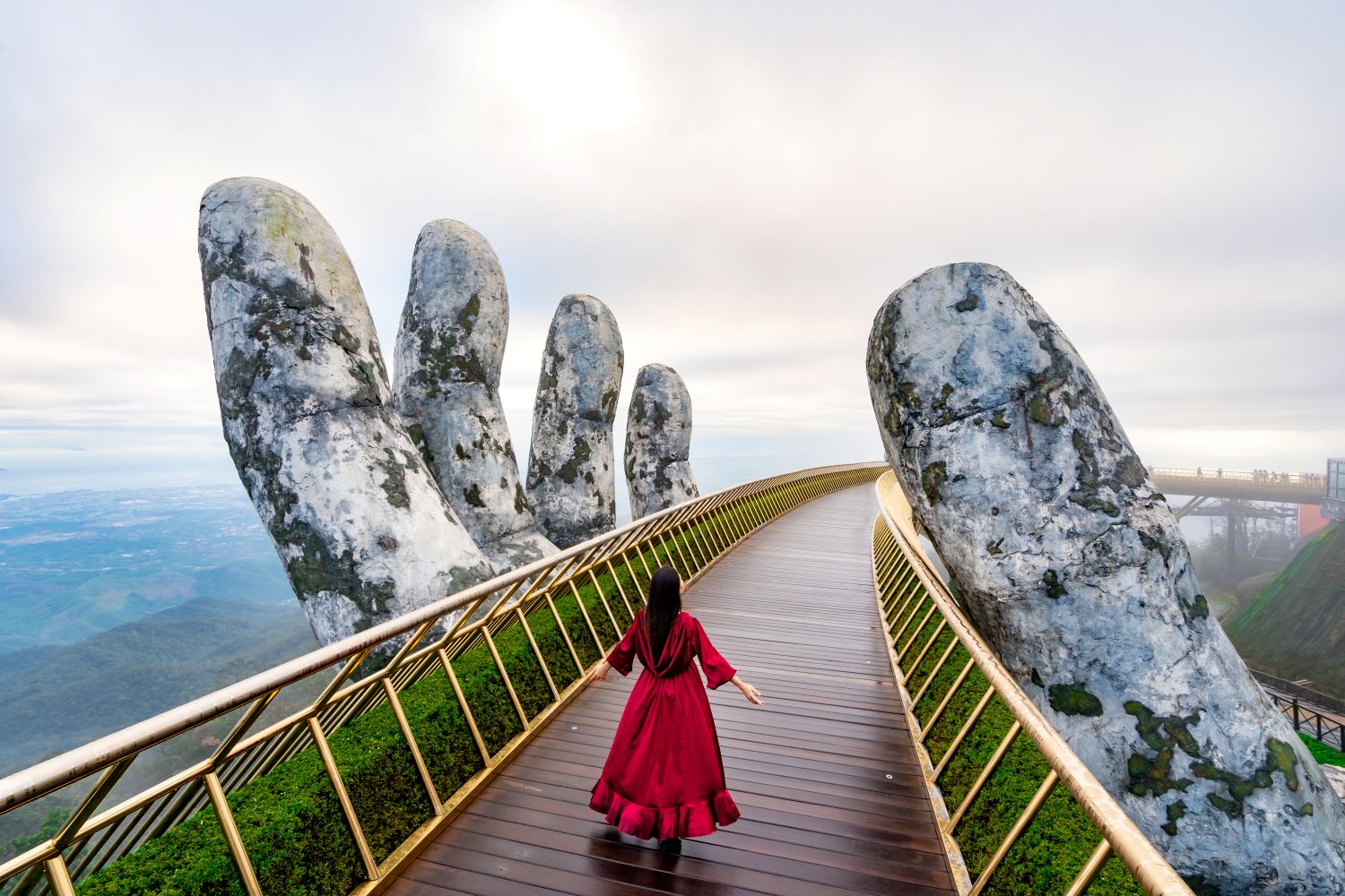 Golden Bridge in Bana hills
